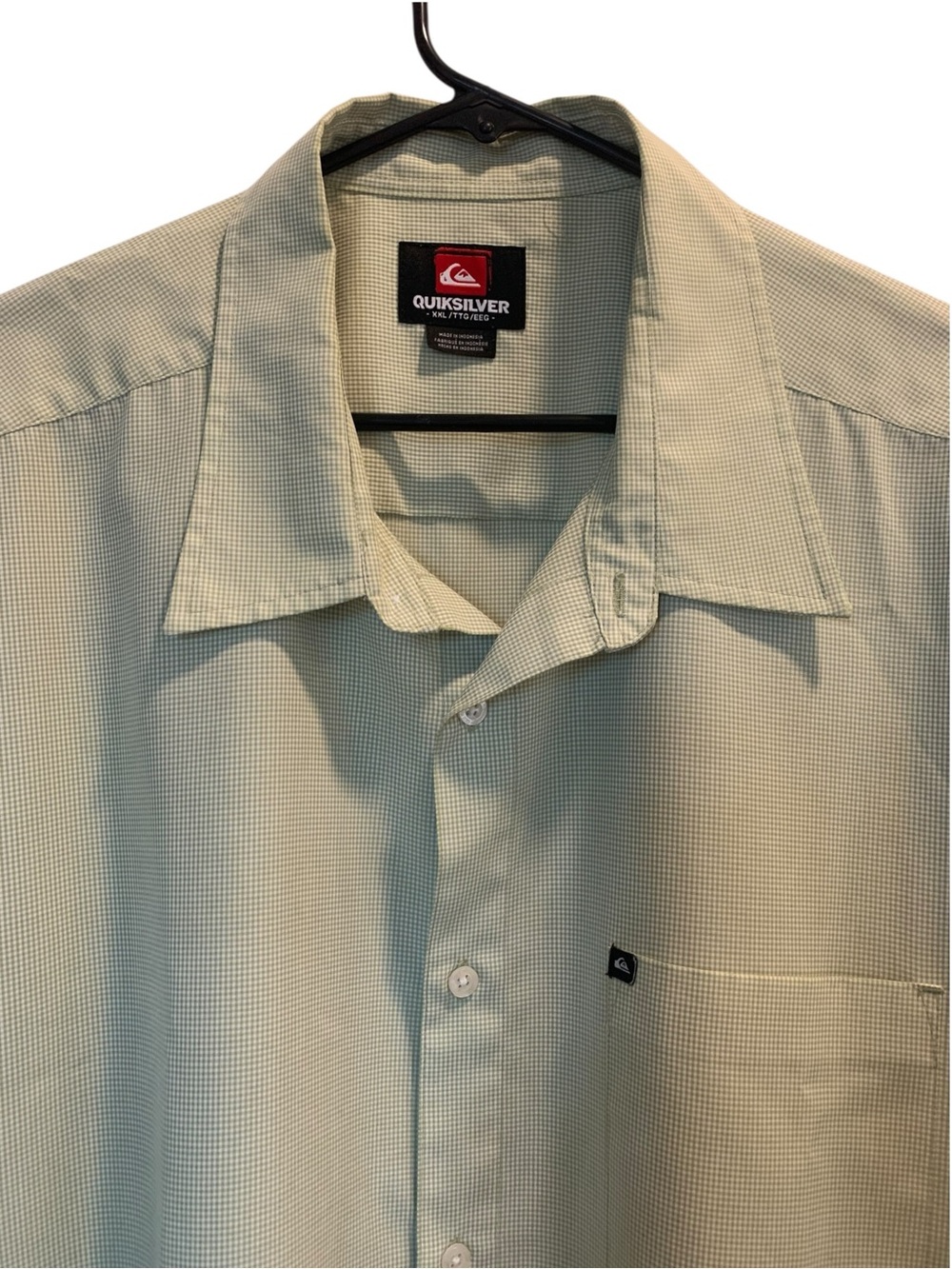 Quiksilver Shirt with Collar Size XXL